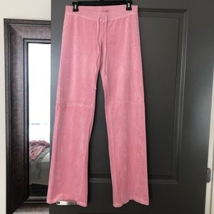 Juicy Couture Light Pink Velour Tracksuit Pants!